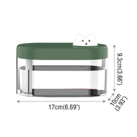 Hxtc88 maison Rechargeable double buse brume fraîche diffuseur d'arôme d'huile essentielle purificateur d'air à ultrasons Portable Mini humidificateur Usb