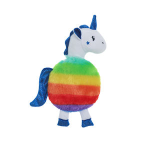 CUTE unicorn Plush Soft Pet <strong>Dog</strong> Chew <strong>Toys</strong> with <strong>Squeaker</strong> inside - Product Image 3