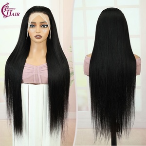 FH Factory Sale Straight <b>Wigs</b> 13x4 Lace Frontal Human Hair <b>Wigs</b> Detachable Band 180% Density Vietnamese Natural Human Hair - Product Image 6