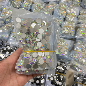 Cristales Grandes de Estrás AB SS40 SS50 SS60 sin Fijación en Caliente <span class=keywords><strong>para</strong></span> <span class=keywords><strong>Uñas</strong></span>, con Logotipo Personalizado y Embalaje al por Mayor - Product Image 4