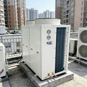 Système de pompe à chaleur centralisé à conduits pour la climatisation de toute la maison dans les maisons nord-américaines, pompe à chaleur air-air - Product Image 6