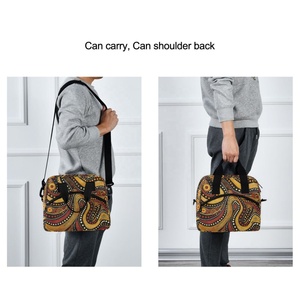New Arrival Aboriginal Tribal Design Portable <b>Sublimation</b> Adults Thermal Lunch Tote Insulated Custom Lunch Bag for Women - Product Image 6