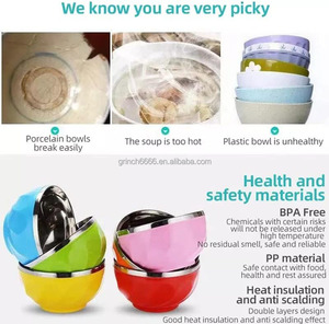 <span class=keywords><strong>2025</strong></span> Không Thể Phá Vỡ Trẻ Em Đầy Màu Sắc Ngũ Cốc Bát Thép Không Gỉ Kim Loại Súp Bát Bữa Ăn Tối Thực Phẩm Lưu Vực Trộn Bát Cho Trẻ Em - Product Image 5