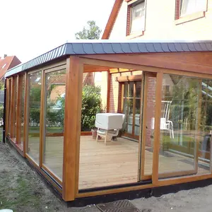 Solarium en aluminium pour maison de jardin Véranda Winter Garden Sunrooms Glass Houses Sun Room Glass House Greenhouse Sunroom