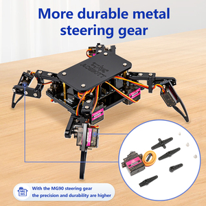 ACEBOTT OEM ODM Stem Education Spider Robot Starter Kit apprendimento della programmazione fai da te codifica ESP8266 Kit Robot APP WIFI per Arduino - Product Image 5