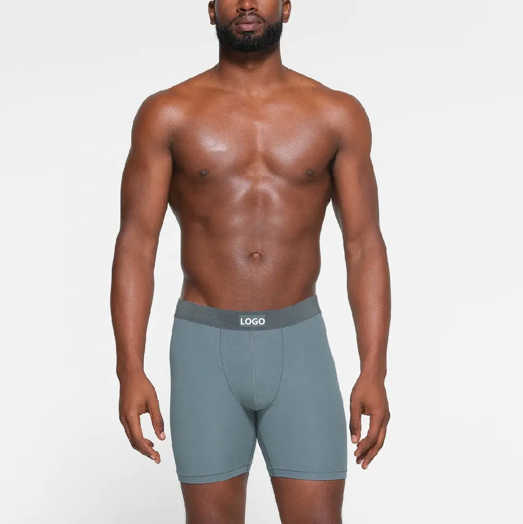 Paton may tùy chỉnh sang trọng 94% Mười, Cel Modal x micro không khí 6% elastane đồ lót Mens 5 "boxer ngắn gọn Bán Buôn Đồ Lót