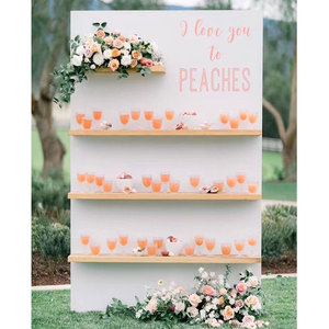 Custom <span class=keywords><strong>Wine</strong></span> Champagne Racks Estantes Exhibición Extraíble Boda Champagne Soporte de pared - Product Image 6