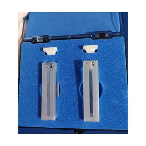 <span class=keywords><strong>10mm</strong></span> panjang jalur 1ml laboratorium kimia menganalisis kuvet kuarsa - Product Image 1