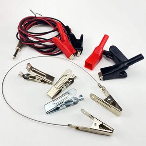 Jingyuhua — <span class=keywords><strong>pince</strong></span> crocodile de sécurité 25amp, en métal rouge et noir, styles différents, pour <span class=keywords><strong>chargeur</strong></span> de <span class=keywords><strong>batterie</strong></span> de voiture - Product Image 2