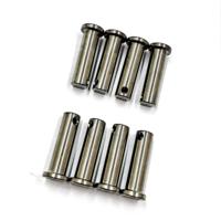 Nouveau kit de fixation Foracing 3/8" en titane et acier inoxydable - Goupilles de fixation/Clips de retenue pour voitures de course Sprint