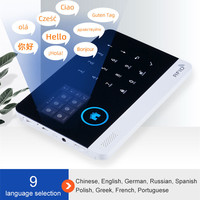 Promotion Système d'alarme de sécurité domestique sans fil GSM SMS Application de contrôle à distance Alarma WiFi Tuya Alarme antivol