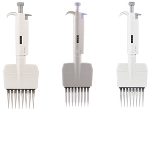 Pipeta Multicanal DLAB <span class=keywords><strong>Dragon</strong></span> <span class=keywords><strong>Lab</strong></span> de 12 Canales, 8 Canales con Volumen Ajustable, 0.5-10ul, 5-50ul, 50-300ul - Product Image 2
