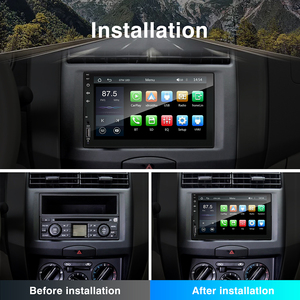 Rhythm 7 pouces universel voiture MP5 lecteur USB écran tactile Android Auto miroir lien FM/AM Radio volant contrôle inversion - Product Image 4