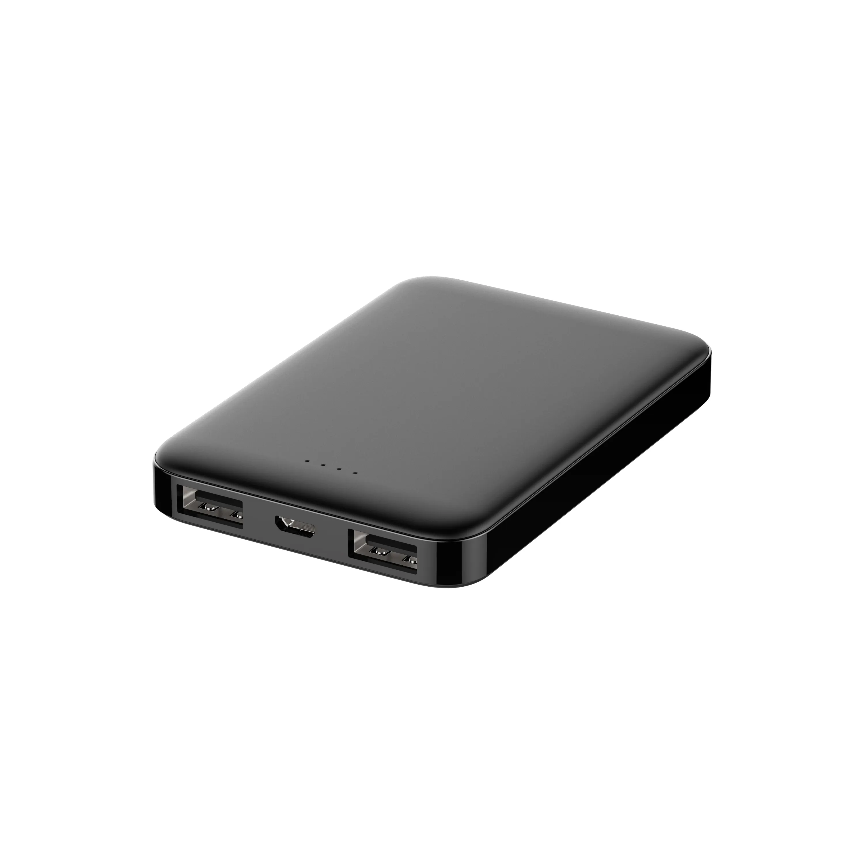 울트라 슬림 전원 은행 5000mah USB 전화 휴대용 충전기 미니 고속 충전 Powerbank 리튬 폴리머 배터리 2.1A 빠른 충전 HN