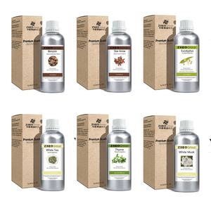 Fournisseurs d'huiles essentielles, huile de lavande 100% pure pour la fabrication de savons et de bougies, huile essentielle de jasmin, d'eucalyptus et de menthe poivrée - Product Image 2