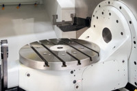 Centre d'usinage vertical GUOSHENG MX650 à 5 axes avec commande en boucle fermée, mini-machine de fraisage CNC pour métaux
