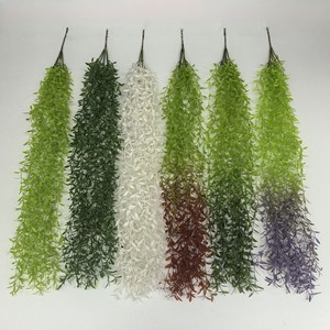 Drea พวงมาลัยไอวี่เทียมสำหรับตกแต่งบ้านและสวน, เถาวัลย์ใบไม้สีเขียว - Product Image 1