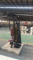 Utilisation commerciale Pin Loaded ASJ-S037 Pearl Delt/Pec Fly Gym Equipment