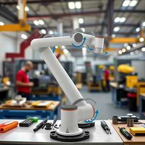 Hợp tác 10kg tải trọng 6 trục cánh tay <span class=keywords><strong>robot</strong></span> cho hàn nặng và chế tạo kim loại với Core PLC động cơ và thành phần động cơ - Product Image 1