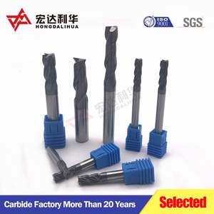 Fraise à plaquettes plates en carbure HRC55 à 4 dents pour la découpe de l'acier - Product Image 6