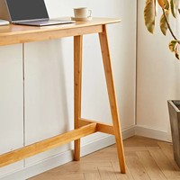 Ensemble de bar moderne en bambou avec tabourets repose-pieds, table de bar et ensemble de chaises