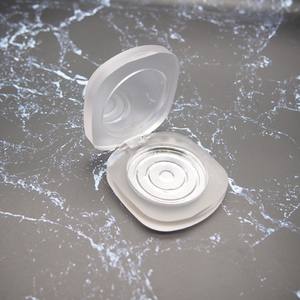 Boîte en plastique transparente carrée vide de 4 g pour fard à paupières, crème, rouge à lèvres, blush, paillettes, <span class=keywords><strong>plaque</strong></span> de diamants - Product Image 4