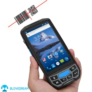 BloveDream U9100 Android 7,0 OS 5,0 дюймов сенсорный промышленный android 2D qr сканер штрих кода Ручной терминал IP67 КПК