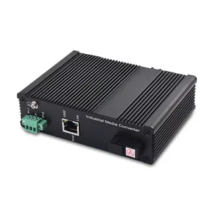 Werks-Direkt verkauf 1000M Dual Fibre Single Mode 20KM Industrial Ethernet Switch Medien konverter