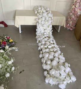 Sản phẩm bán chạy nhất hàng nhân tạo bán buôn hoa Runner vòm trang trí đám cưới hội trường Bảng trang trí trung tâm - Product Image 5