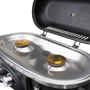 Wholesale Portable Propane <strong>Gas</strong> Grill 2-Burner <strong>Tabletop</strong> <strong>BBQ</strong> for Outdoor Barbecue High Performance &amp; Mobile - Product Image 4