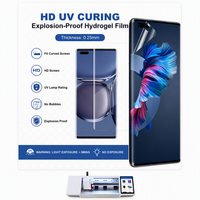 Máquina de corte de película protectora de pantalla de hidrogel HD personalizada al por mayor, mate, anti luz azul, para iPhone 15 16 17 Pro Max