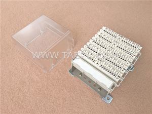 <span class=keywords><strong>Bornier</strong></span> de déconnexion LSA téléphonique 50 paires avec porte-étiquette pour réseau vocal et de données dans l'armoire de bureau central - Product Image 6