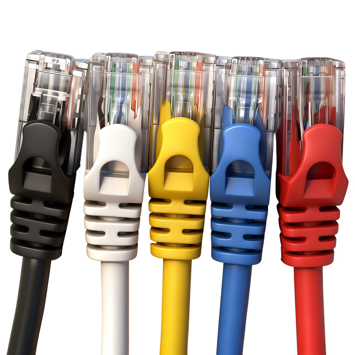 LETONDA 10Gbps Cat 6 PVC RJ45 Solid Copper Ethernet Cable Customizable ...