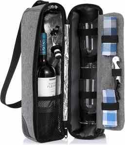 Customized Heavy Duty Best Seller Wine Bottle Carrier Tote Waterproof/Wine Cooler/Cooler Bag - Product Image 1