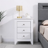 Ensemble de meubles de chambre à coucher moderne en MDF 4 pièces de haute qualité PB avec un grand espace de rangement pour la maison de campagne, l'appartement, l'hôtel