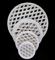 Grille de drain de sol en PVC sur mesure avec filtre à mailles rondes pour salle de bain