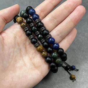 Natural Stone <b>Bracelet</b> Colorful Glass Beaded Personal Growth Expert Private Label Jewelry Trade Assurance - Product Image 4