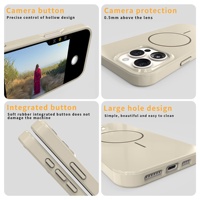 Nouvelle Coque Officielle Brillante pour iPhone 17 Pro Max, Étui de Téléphone Portable Magnétique avec Design IMD pour iPhone 12 13 14 15 16 17
