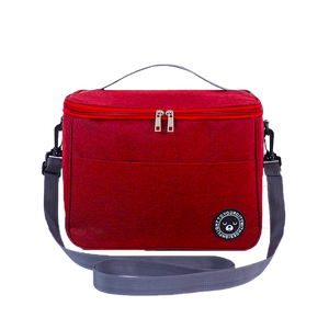 Bolsa Térmica para Almuerzo Personalizada a <span class=keywords><strong>Precio</strong></span> de Fábrica, Bolsa de Transporte Aislada con Espuma EPE de 3 Capas, Bolsa de Almuerzo Impermeable de Oxford para el Trabajo, ODM - Product Image 1