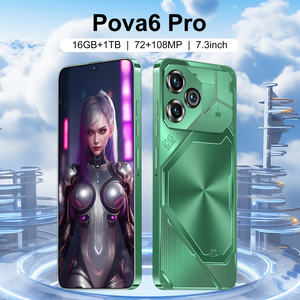 เคสโทรศัพท์มือถือ pova 6 PRO MAX Minimalist mobil 5g น่ารักที่วางโทรศัพท์ตั้งโต๊ะ - Product Image 2