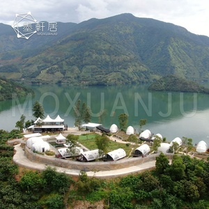 Todo <span class=keywords><strong>el</strong></span> tiempo de la lluvia <span class=keywords><strong>bosque</strong></span> impermeable al aire libre de PVC de lujo <span class=keywords><strong>Hotel</strong></span> Resort Glamping carpa - Product Image 6