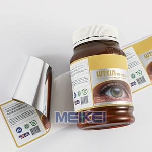 Stampa personalizzata impermeabile rotolo etichetta argento opaco Bopp etichetta adesiva per bottiglia - Product Image 3