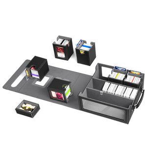 7-in-1 TCGゲームカードデッキボックス、MTG、コマンダー、遊戯王カード対応、窓付きカード収納ボックス - Product Image 5