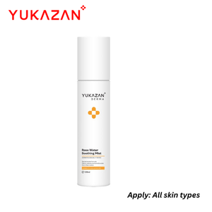 Yukazan Derma <b>Rose</b> Water Soothing Mist 120ml <b>Top</b> Sale High Quality B2B Best Supplier Hydrating Spray for Acne Sensitive Skin - Product Image 2