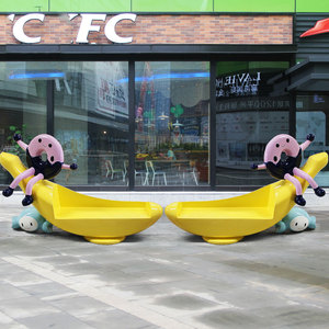 Ensemble de chaises et table en forme de pomme Y004, ensemble de table créative pour enfants, ensemble de chaises d'attente, mobilier de jardin personnalisé, mobilier commercial extérieur, autres meubles - Product Image 6