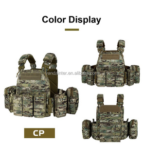 فاندا الرقمية كامو رخوة الإفراج السريع متعددة الوظائف سترة تكتيكية واقية من الطعن دعوى لوحة الناقل - Product Image 5