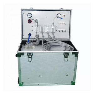 Fauteuil dentaire mobile avec aspiration, unité dentaire portable avec compresseur d'air pour clinique dentaire - Product Image 3