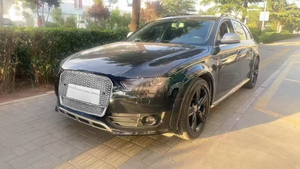 Grille avant nid d'abeille de haute qualité PNB ABS, nouveau cadre chromé, maille noire, Audi A4 S4 B8.5, refit RS4, 2013-2016, garantie de 3 mois - Product Image 5