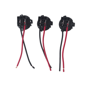 Araba H7 far ampulü soket tutucu adaptörleri dönüşüm kablo demeti 15CM 16AWG - Product Image 2