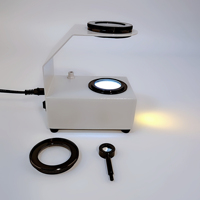 Table Polariscope Gemological Instrument LED Yellow Light Jewelry Identification Tool for Professional Analysis